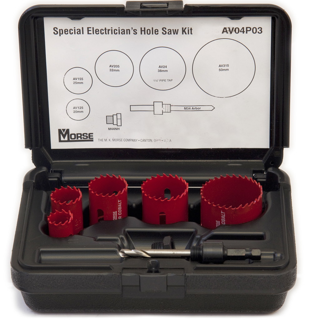 Morse Hole Saw Kits
