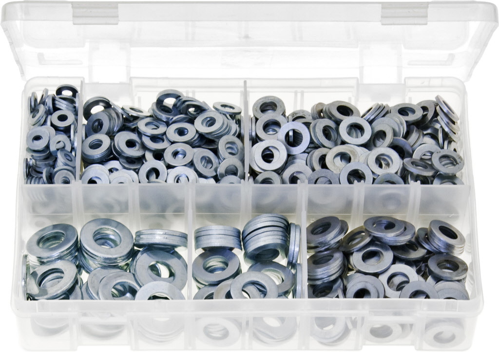 assorted box heavy duty flat washers