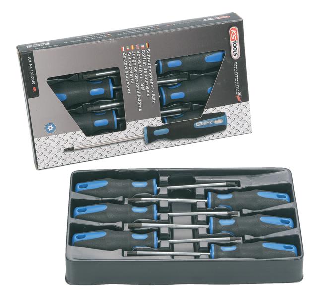 KS Tamperproof Torx Screwdriver Set 6 piece K159.0040